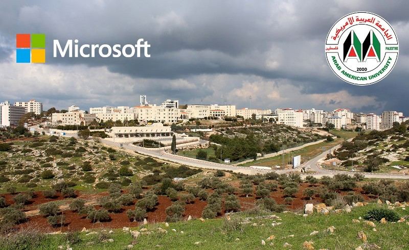 مايكروسوفت العالمية: الجامعة العربية الامريكية بدأت مسيرة التحول الرقمي في عملها